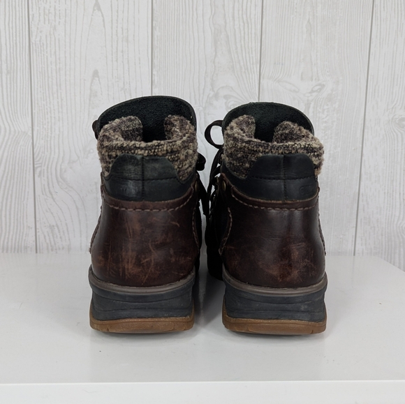 Merrell Eventyr Bluff Fashion Hiking Boots Size 9 Women's Black Brown Leather - Picture 7 of 13